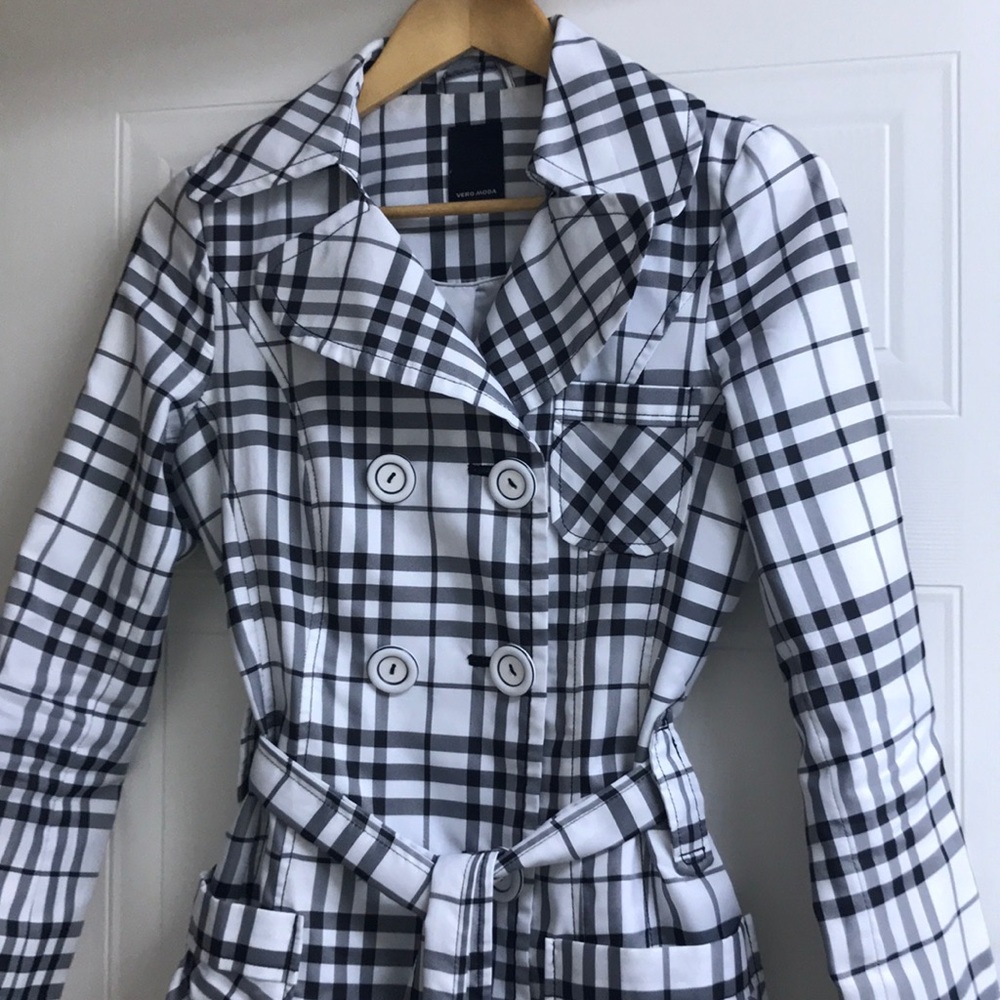 Vero Moda Classic Rain Coat - Picture 2 of 5